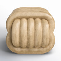 Rolandat Concrete Accent Stool by Joss & Main