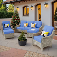 Harper 7 - Person Outdoor Seating Group with Cushions by Wildon Home