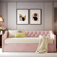 Elifsu Upholstered Daybed with Trundle by Wildon Home