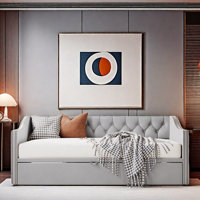 Elifsu Upholstered Daybed with Trundle by Wildon Home