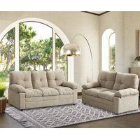 Muhannad 2 Piece Living Room Set
