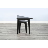 Gracie Oaks Bijou Triangular Nesting Table by Gracie Oaks