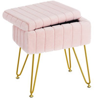 Elliahna Metal Accent Stool by Mercer41