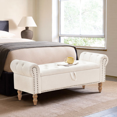 Desautel Storage Bench by Charlton Home