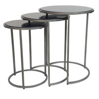 Alga Marble Frame Nesting Tables by Everly Quinn