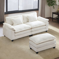 Gillina 3 - Piece Upholstered Sectional by Ebern Designs