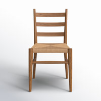 Chopin Teak Patio Dining Side Chair by Birch Lane