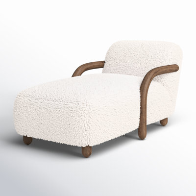 Risco Upholstered Chaise Lounge by Joss & Main