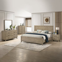 Dezerey 5 Piece Bedroom Set by Millwood Pines