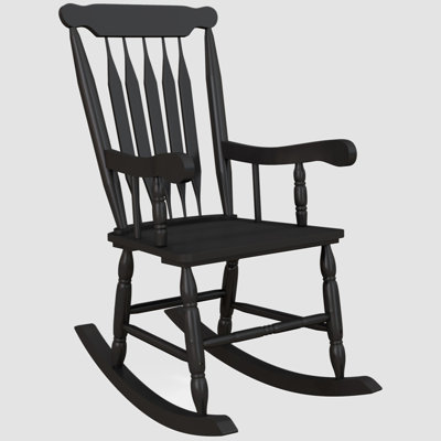 Tamicka Solid Wood Rocking Chair