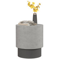 Jagoda Stone Top End Table by Ebern Designs