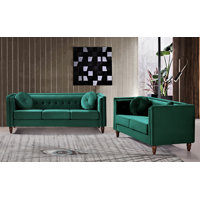 Aspazia 2 - Piece Velvet Living Room Set