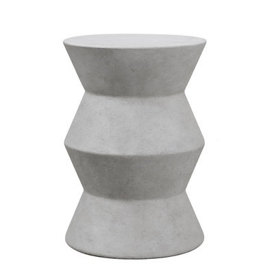 Hazleigh Concrete Accent Stool