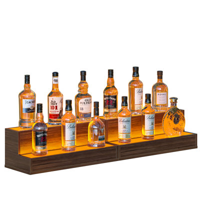 Kamarri Bottle Display Tabletop Wine Rack(Set of 2) by Latitude Run