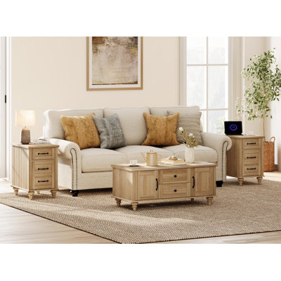 Scarlett Adoniah 3 - Piece Living Room Table Set by Sand & Stable