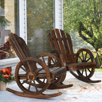 Diamant Fir Outdoor Rocker Chair by Millwood Pines
