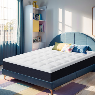 5/8/10/12Memory Foam Mattress in a Box Cooling Gel-Infused Foam, Pressure-Relief Comfort, CertiPUR-US Certified by Alwyn Home