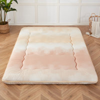 Streicher Japanese Floor Mattress, Futon Mattress with Washable Cover Japanese Futon Suitable for Camping, Guest by Alwyn Home