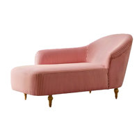 Koral Upholstered Chaise Lounge by Rosdorf Park