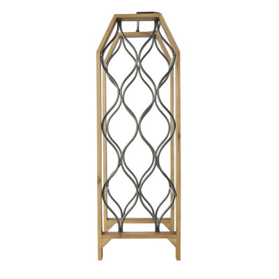 Esinam 8 Bottle Tabletop Wine Bottle Rack Brown by Ebern Designs