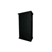 Konstantinas 38.5" W Rectangle Armoire Desk and Cabinet by Red Barrel Studio