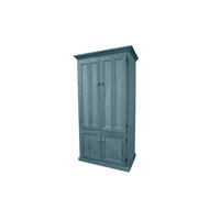 Jazayah 38.5" W Rectangle Armoire Desk and Cabinet by Loon Peak