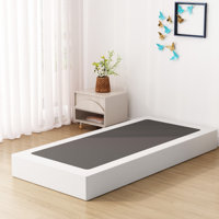 Metal Box Spring with Fabric Cover-Multiple Sizes by Alwyn Home
