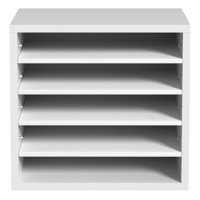 Literature Organizers, 5 Compartments Office Mailbox with Adjustable Shelves, EPA Certified by Inbox Zero