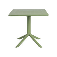Venice Square Resin Dining Table by Latitude Run