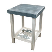 Hayons Solid Wood Top End Table by Dovecove