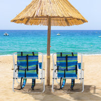 Balmoral Reclining Beach Chair by Highland Dunes