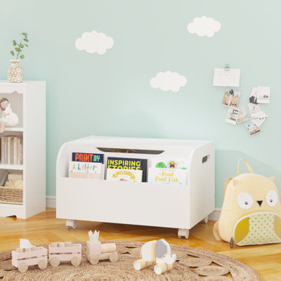 Toy Storage Organizer with Front Bookshelf,Bookcase by Isabelle & Max