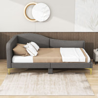 Kimarie Upholstered Daybed with Armrest by Mercer41