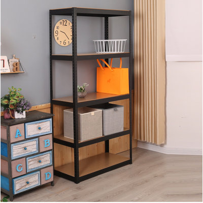 Storage Shelves -  5 Tier Adjustable Garage Storage Shelving, Heavy Duty Metal Storage Utility Rack Shelf Unit For Warehouse Pantry Closet Kitchen, 23 by 17 Stories