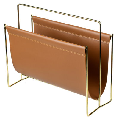 Modern Standing Magazine Rack Holder by Ebern Designs