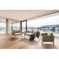 Suzuyo Weatherproof Indoor And Outdoor Modular Loveseat And 2 X Armchairs