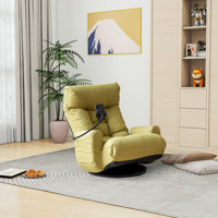 Reclining Ergonomic Swiveling Floor Game Chair,Lazy Sofa by Trule