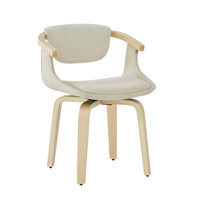 Diland Upholstered Swivel Home Office Task Desk Chair by Ebern Designs