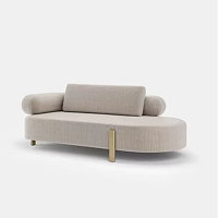 Light luxury simple concubine chair by Everly Quinn