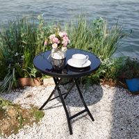 Borgeson 18.11 L x 18.11 W Outdoor Coffee Table by Winston Porter