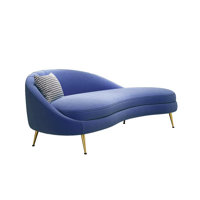 Bevens Upholstered Chaise Lounge by Everly Quinn