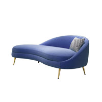 Bevens Upholstered Chaise Lounge by Everly Quinn