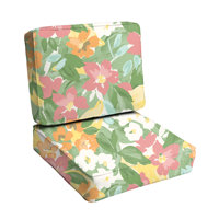 Outdoor Floral Corded Chair Cushion Set by Red Barrel Studio