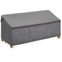 Patio sofa cover gray by Arlmont & Co.