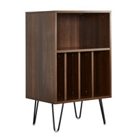 Arkrocket Statio Audio Rack (Dart Walnut) by George Oliver