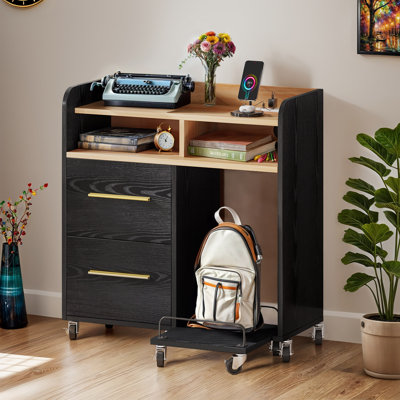 Pattern File Cabinet with Cloud Design by Mercer41