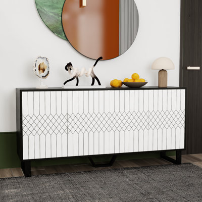 4 Door Office Storage Cabinet by Latitude Run