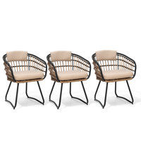 Ardella Outdoor Dining Chair With Removable Cushion by Bay Isle Home
