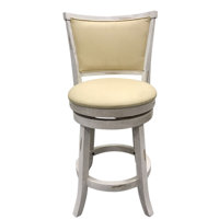 Fridtjov Upholstered Swivel Seat Barstool - Set of 2 by Red Barrel Studio