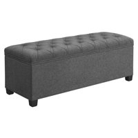 Steel Frame Storage Ottoman Bench by Latitude Run